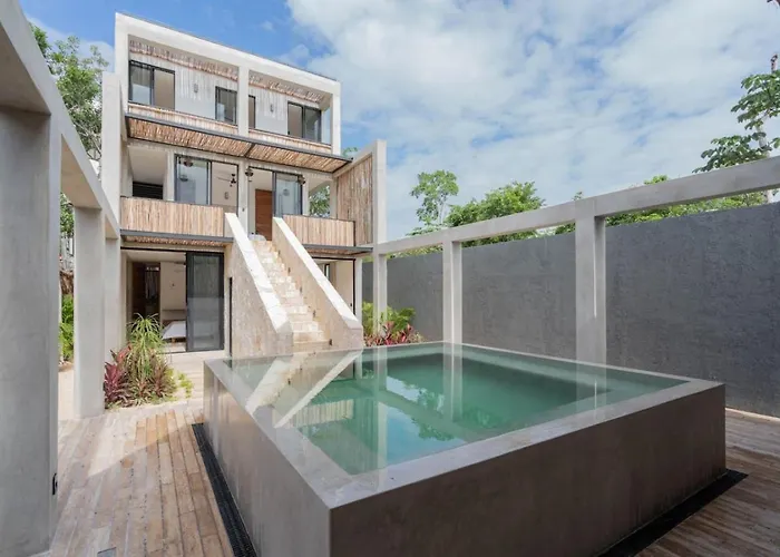 Luxury Toh 5 With Private Pool Ferienhaus Tulum